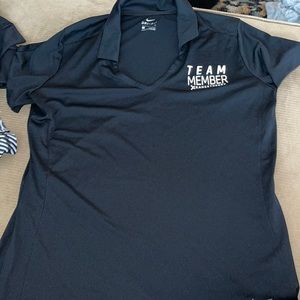 Orangetheory Fitness employee polo. Worn once. Nike Dri-Fit style